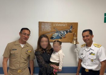 Se realiza en México el primer trasplante hepático pediátrico de donador vivo relacionado con hepatectomía asistida por robot en el Centro Médico Naval en coordinación con CENATRA