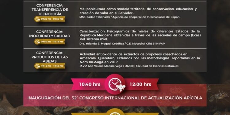 XXXII CONGRESO INTERNACIONAL DE ACTUALIZACIÓN APÍCOLA