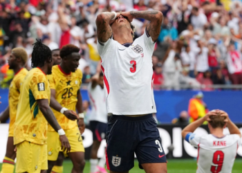 Inglaterra no puedo ante Ghana y empata a 0 goles