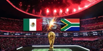 Todo listo en el estadio de la CDMX para la inaguración dle mundial 2026