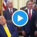 Trump se queda dormido durante un anuncio oficial