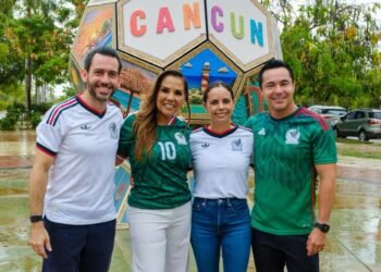 Invita Mara Lezama a vivir la fiesta mundialista en familia con los Fut Fest del Caribe Mexicano