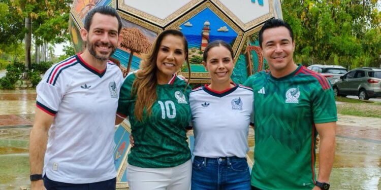 Invita Mara Lezama a vivir la fiesta mundialista en familia con los Fut Fest del Caribe Mexicano