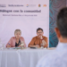 Alicia Bárcena exhorta a promover el turismo en Mahahual, QR; se reúne con habitantes y empresarios