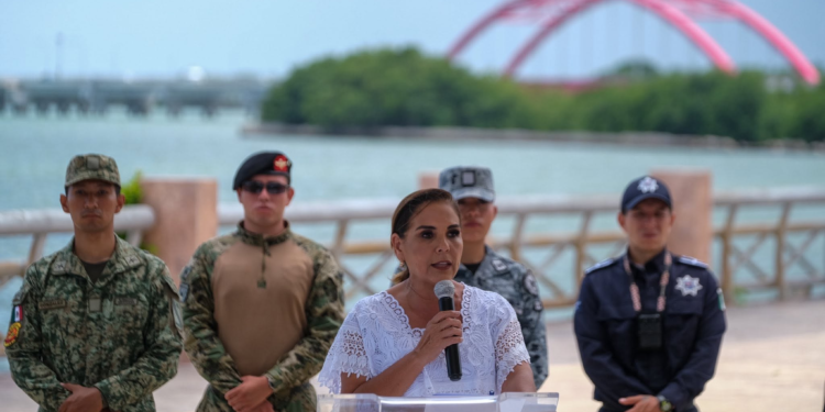 Mara Lezama anuncia el despliegue de operativo de seguridad ante arribo de 1.2 millones de turistas por el Mundial