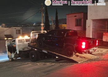 Aseguran 150 kilos de metanfetamina en BC tras detención de dos hombres