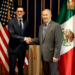 México y EU acuerdan acelerar acciones contra cárteles, ‘huachicol’ y tráfico de armas