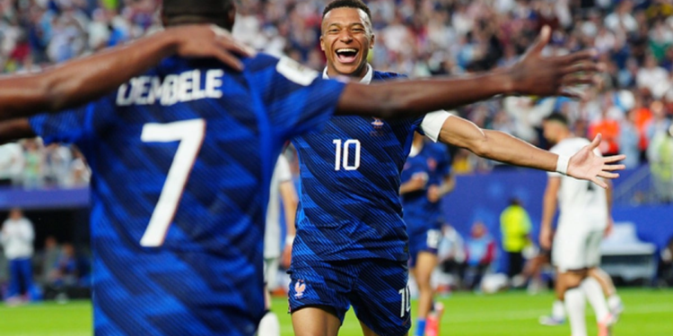 Francia vence 3-0 al selecctivo de Irak