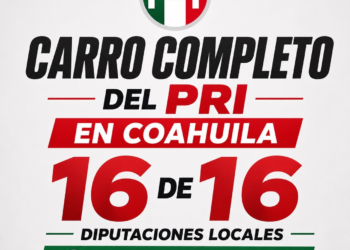 PRI arrasa en Coahuila y obtiene mayoría absoluta en el Congreso local