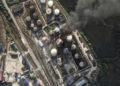 Drones ucranios impactaron dos refinerías rusas durante la madrugada