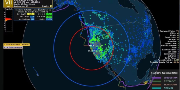 Dos fuertes sismos de 7.1 y 7.5, con un minuto de diferencia sacuden Venezuela