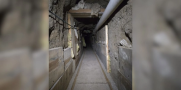 EU desmantela túnel del CJNG entre Tijuana y San Diego para traficar cocaína