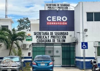 De baja policía ebrio en Tulum