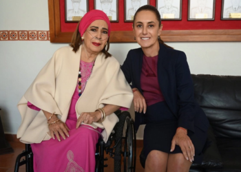 Sheinbaum lamenta deceso de Elsa Aguirre; “un símbolo del cine de oro nacional”