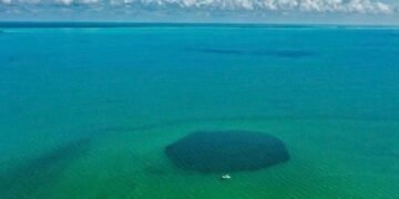 Descubren sietes pozas en la Bahía de Chetumal
