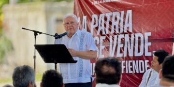 Rafael Marín convoca en Nicolás Bravo a fortalecer la defensa de la soberanía nacional