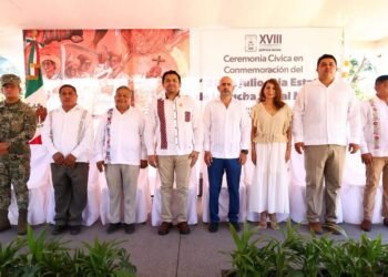 Conmemoran en Tihosuco el Día Estatal de la Lucha Social Maya