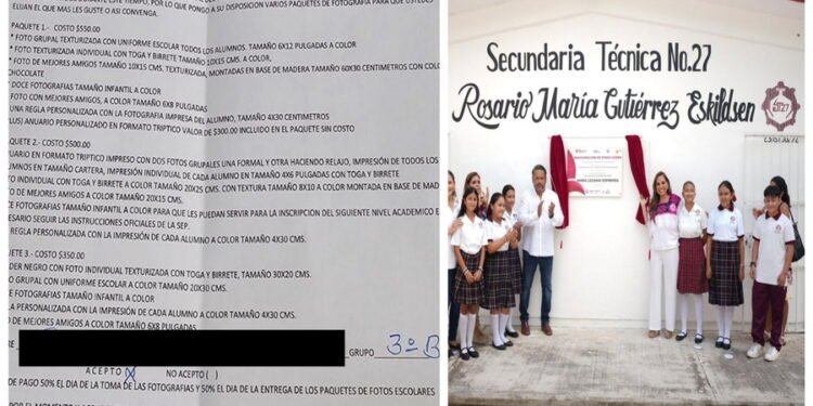 Padres denuncian presunto fraude por paquetes fotográficos en la Técnica 27 de Chetumal