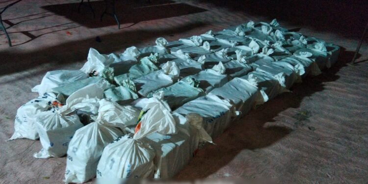 ASEGURAN VEHÍCULO CON MÁS DE 800 KILOS