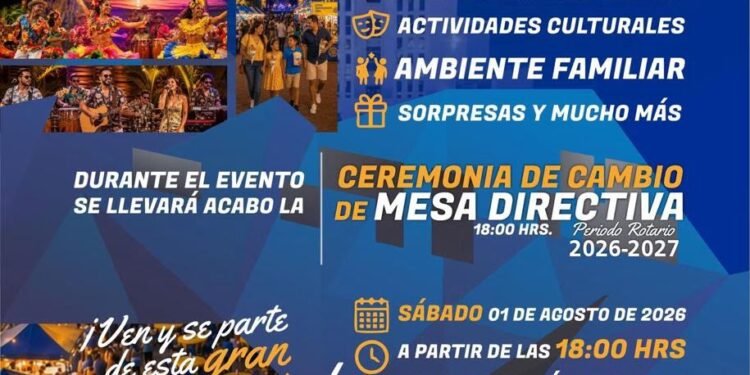 Rotary Club Chetumal renovará su mesa directiva con magno evento en la Megaescultura