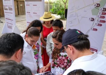 Inicia gira presidencial en Tulum, Quintana Roo