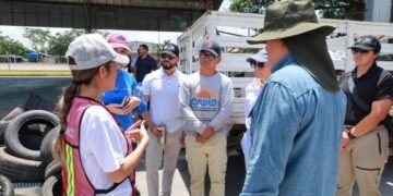 Xul-Há recibe jornada integral de limpieza, iluminación y bacheo.
