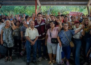 Gino Segura refrenda la unidad de Morena en Quintana Roo con recorrido y Asamblea Informativa en Cancún