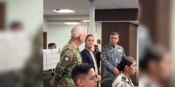 Sheinbaum reconoce labor de la Guardia Nacional y destaca fortalecimiento de sus capacidades