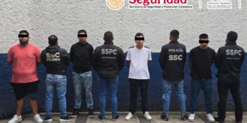 SSC y SSPC capturan a cuatro miembros de Los Malcriados 3AD en la alcaldía Álvaro Obregón