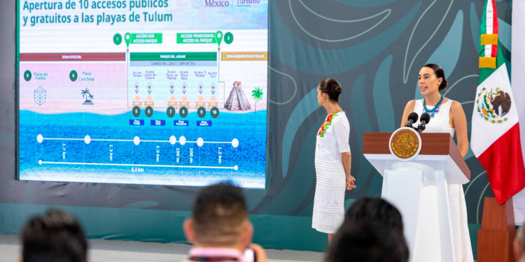 Presentan “Plan renace Tulum” durante conferencia mañanera