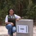 Coloca Blanca Merari primera piedra de Centro Animal