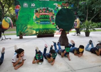 AVENTURA PAYO OBISPO ACERCA A NIÑAS Y NIÑOS AL CUIDADO DE LA FAUNA