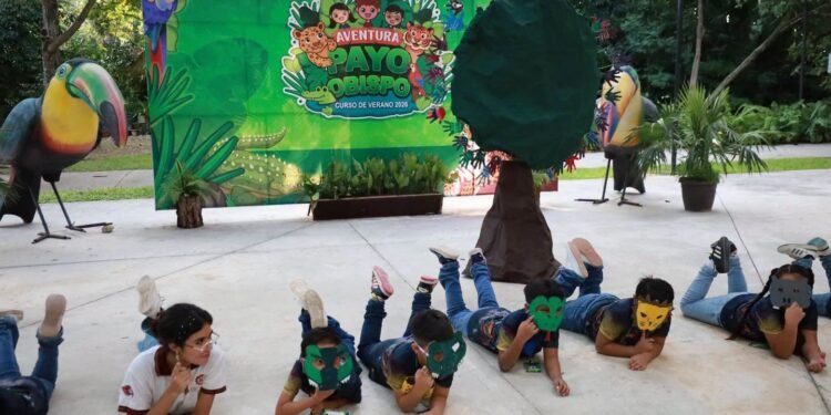 AVENTURA PAYO OBISPO ACERCA A NIÑAS Y NIÑOS AL CUIDADO DE LA FAUNA