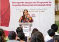 Impulsa Mara Lezama a artesanas y artesanos de Quintana Roo