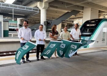 Tren Maya reanudó la ruta Cancún-Playa del Carmen con cuatro viajes diarios