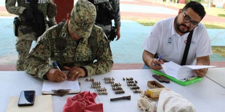 Más de tres mil cartuchos