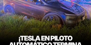 Se estrelló el Tesla