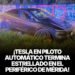 Se estrelló el Tesla