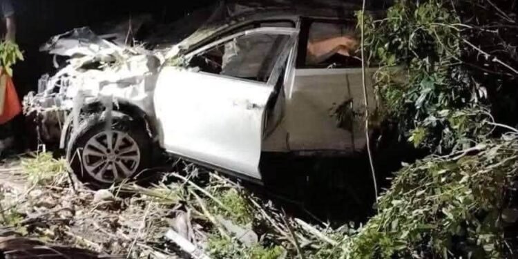 Choque en el tramo de la muerte FCP