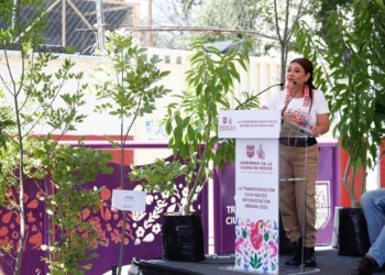 Brugada inicia programa de reforestación urbana con énfasis en el oriente de CDMX