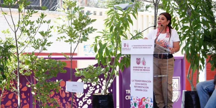 Brugada inicia programa de reforestación urbana con énfasis en el oriente de CDMX