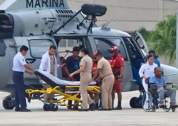 Rescatan a dos pescadores desaparecidos en Chiapas tras cinco días en altamar