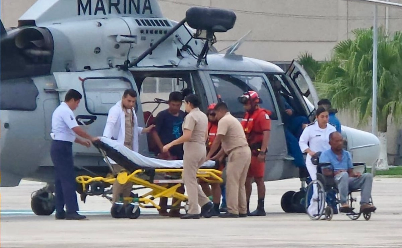 Rescatan a dos pescadores desaparecidos en Chiapas tras cinco días en altamar