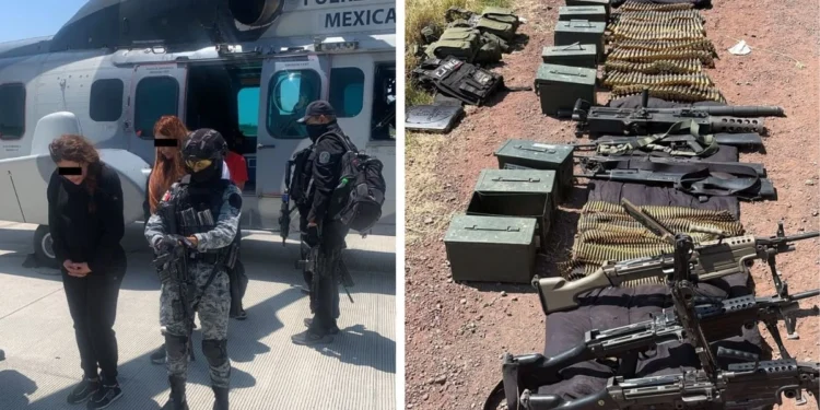 Hija y pareja sentimental del ‘Tío Lako’, líder regional del CJNG, entre las 12 personas detenidas en operativo en Michoacán