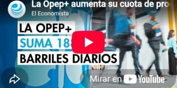 La Opep+ aumenta su cuota de produción de petróleo en 188,000 barriles diarios