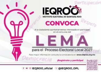 Lema Oficial del Proceso Electoral Local 2027.