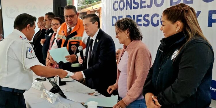 COYOACÁN FORTALECE LA PREVENCIÓN Y LA COORDINACIÓN EN MATERIA DE PROTECCIÓN CIVIL