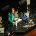 Hospitalizan a la presidenta del Senado, Laura Itzel Castillo, tras sufrir una fractura de tobillo