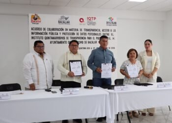 Municipio de Bacalar fortalece relación institucional en materia de transparencia y rendición de cuentas