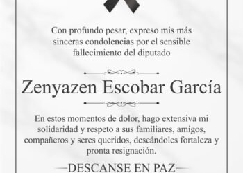 Hallan muerto a Zenyazen Escobar, diputado federal de Morena por Veracruz